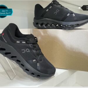 اسود عالي نقط فضي من الجنب -16